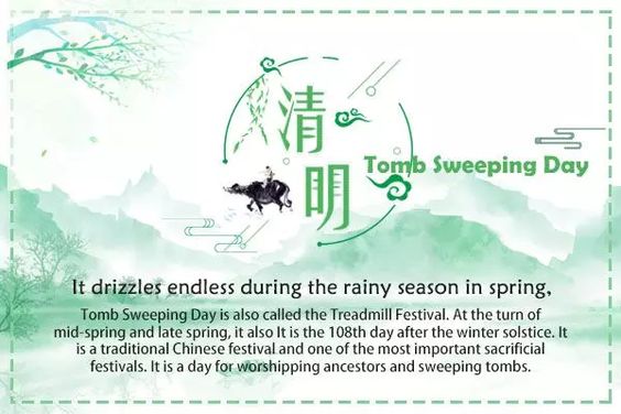 Holiday Notice for Tomb Sweeping Day 2022 - JYL Machine