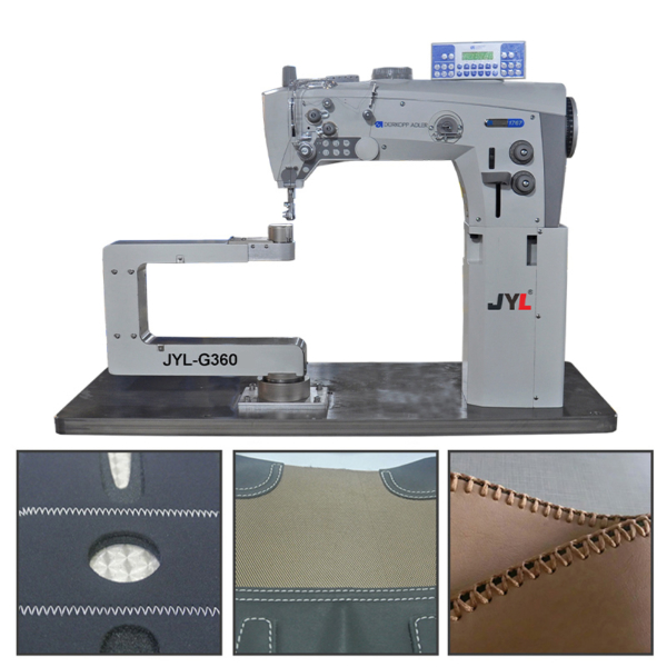 JYL-G360-1 Industrial Automatic Single Needle Cylindrical 360° Rotary Sewing Machine