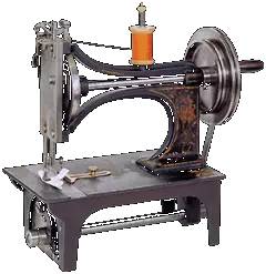 Double Thread Lock Sewing Machine